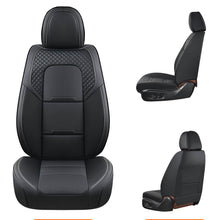 Load image into Gallery viewer, Coverado 5 Seats Full Set Front Rear Seat Covers Faux Leather Stylish Breathable Auto Seat Protectors Universal Fit