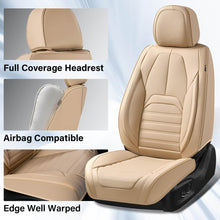 Load image into Gallery viewer, Coverado 5 Full Set Car Seat Covers Set for Front and Back Seats Auto Interior Universal Fit