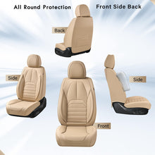 Load image into Gallery viewer, Coverado 5 Full Set Car Seat Covers Set for Front and Back Seats Auto Interior Universal Fit