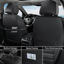Load image into Gallery viewer, Coverado 5 Full Set Car Seat Covers Set for Front and Back Seats Auto Interior Universal Fit