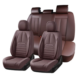 Coverado 5 Full Set Car Seat Covers Set for Front and Back Seats Auto Interior Universal Fit
