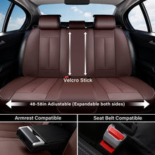 Load image into Gallery viewer, Coverado 5 Full Set Car Seat Covers Set for Front and Back Seats Auto Interior Universal Fit