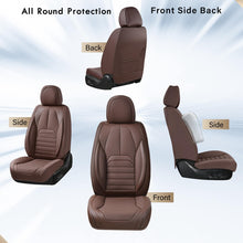 Load image into Gallery viewer, Coverado 5 Full Set Car Seat Covers Set for Front and Back Seats Auto Interior Universal Fit