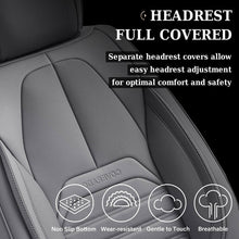 Load image into Gallery viewer, Coverado 5 Full Set Car Seat Covers Set for Front and Back Seats Auto Interior Universal Fit