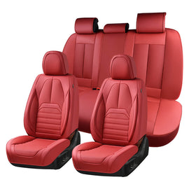 Coverado 5 Full Set Car Seat Covers Set for Front and Back Seats Auto Interior Universal Fit
