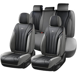 50% OFF🔥🔥 Coverado Car Seat Covers Front and Back Quality Leather Auto Seats Universal Fit