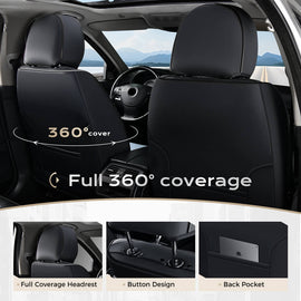 50% OFF🔥🔥 2 Seat Coverado Front Driver Passenger Car Seat Covers Diamond Pattern