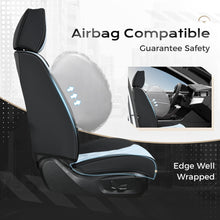 Load image into Gallery viewer, Coverado 2 Seat Front Driver Passenger Car Seat Covers Diamond Pattern Leather Water Resistant Auto Seat Covers Universal Fit
