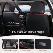 Load image into Gallery viewer, Coverado 2 Seat Front Driver Passenger Car Seat Covers Diamond Pattern Leather Water Resistant Auto Seat Covers Universal Fit