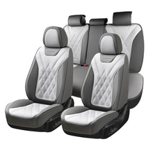 Load image into Gallery viewer, Coverado Car Seat Covers Front and Rear Seats Diamond Pattern Leather Water Resistant Auto Seat Covers Universal Fit