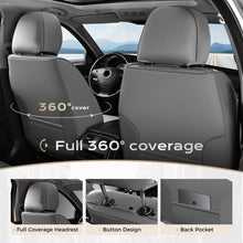 Load image into Gallery viewer, Coverado 2 Seat Front Driver Passenger Car Seat Covers Diamond Pattern Leather Water Resistant Auto Seat Covers Universal Fit