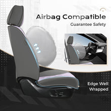 Load image into Gallery viewer, Coverado 2 Seat Front Driver Passenger Car Seat Covers Diamond Pattern Leather Water Resistant Auto Seat Covers Universal Fit