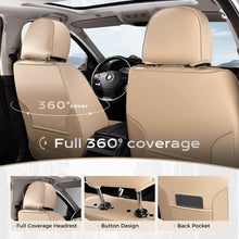 Load image into Gallery viewer, Coverado Front Seat Covers 2 Car Seats Quality Leatherette Universal Fit