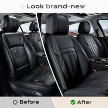 Load image into Gallery viewer, Coverado Front Seat Covers 2 Car Seats Quality Leatherette Universal Fit