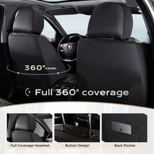 Load image into Gallery viewer, Coverado Front Seat Covers 2 Car Seats Quality Leatherette Universal Fit