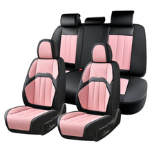 Load image into Gallery viewer, Coverado 5 Seats Full Set Seat Covers Quality Leatherette Car Front and Back Seat Protectors Universal Fit