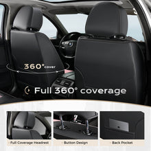 Load image into Gallery viewer, Coverado Front Seat Covers 2 Car Seats Quality Leatherette Universal Fit