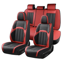 Load image into Gallery viewer, Coverado 5 Seats Full Set Seat Covers Quality Leatherette Car Front and Back Seat Protectors Universal Fit