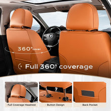 Load image into Gallery viewer, Coverado Front Seat Covers 2 Car Seats Quality Leatherette Universal Fit