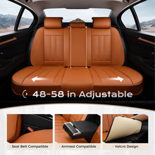 Load image into Gallery viewer, Coverado 5 Seats Full Set Seat Covers Quality Leatherette Car Front and Back Seat Protectors Universal Fit