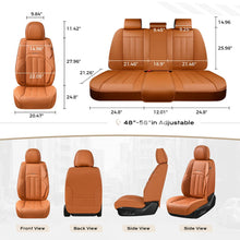 Load image into Gallery viewer, Coverado Front Seat Covers 2 Car Seats Quality Leatherette Universal Fit