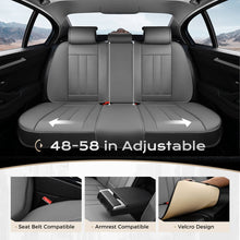 Load image into Gallery viewer, Coverado 5 Seats Full Set Seat Covers Quality Leatherette Car Front and Back Seat Protectors Universal Fit