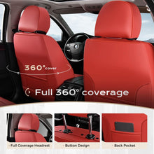 Load image into Gallery viewer, Coverado Front Seat Covers 2 Car Seats Quality Leatherette Universal Fit