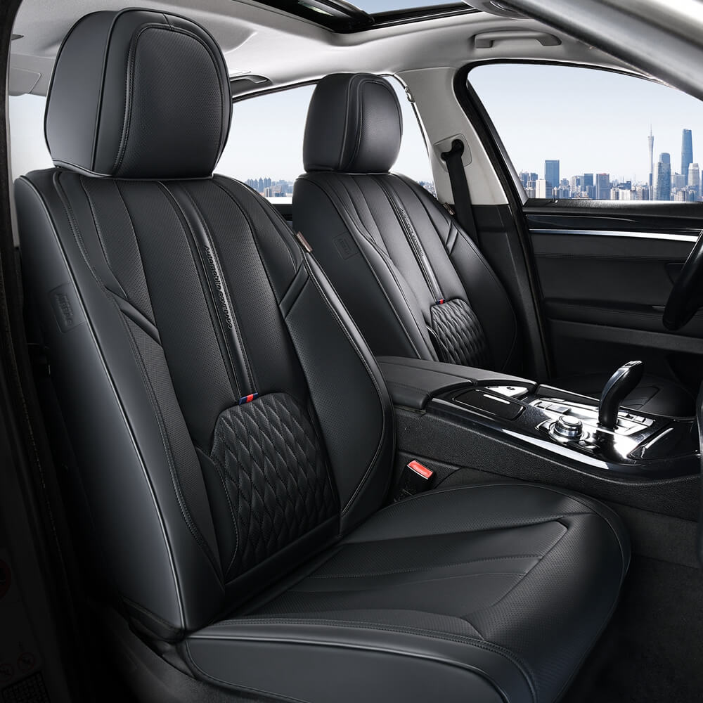 Coverado Car Seat Covers Front Seats Set Auto Interior Seat Protector Universal Fit