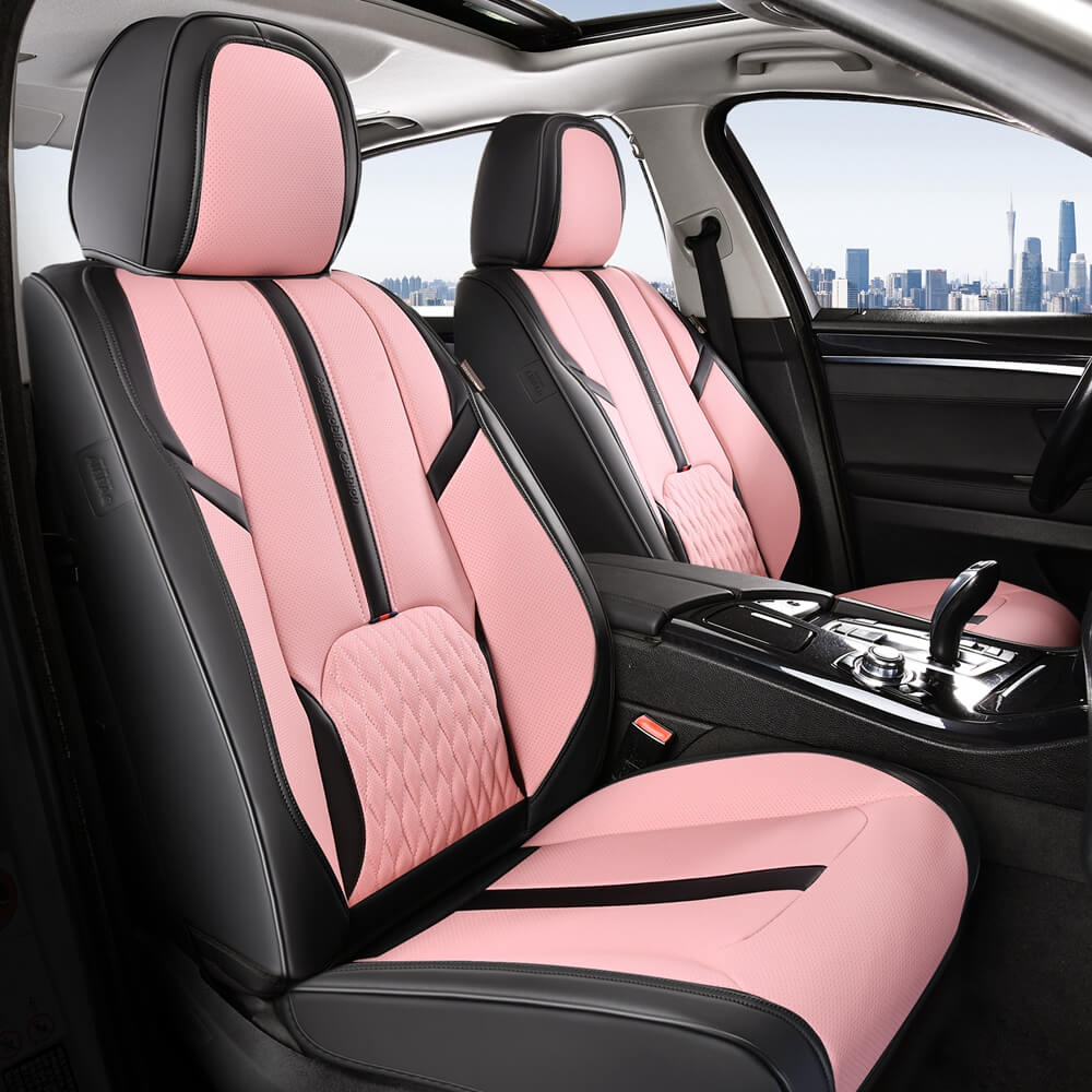 Coverado Car Seat Covers Front Seats Set Auto Interior Seat Protector Universal Fit