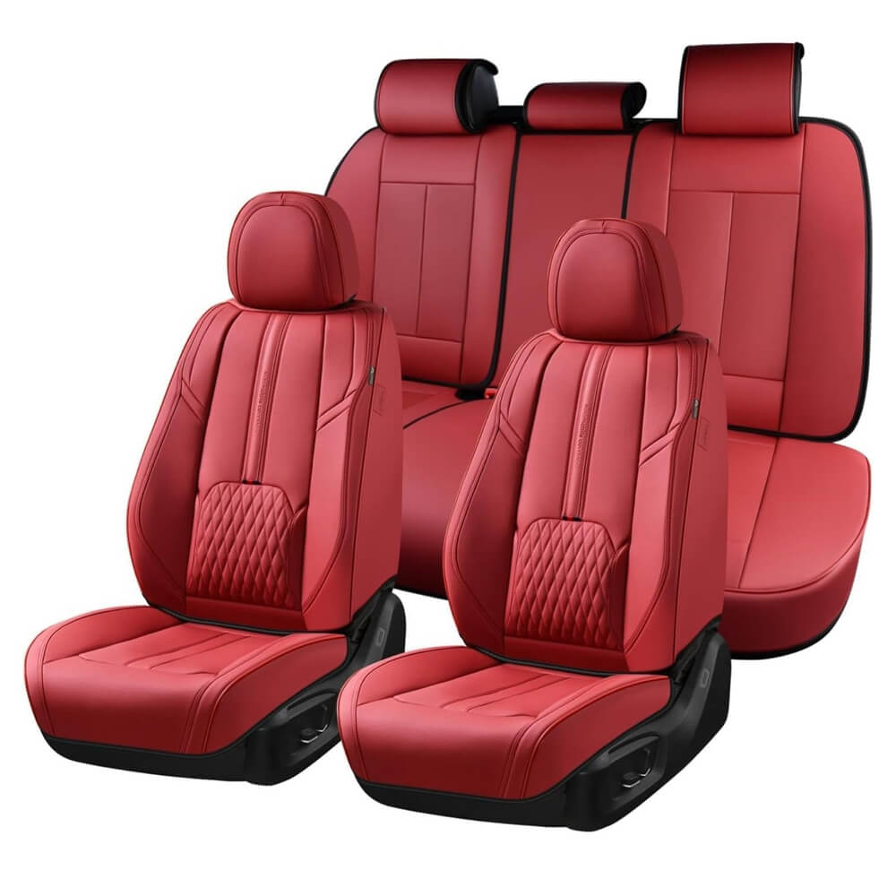 Coverado 5 Seat Car Seat Covers Full Set Front and Back Seat Protector Auto Interior Seats Universal Fit