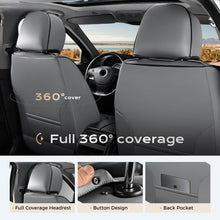 Load image into Gallery viewer, Coverado Car Seat Covers Set with 3D design Fashionable Auto Seats Universal Fit