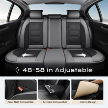 Load image into Gallery viewer, Coverado Car Seat Covers Set with 3D design Fashionable Auto Seats Universal Fit