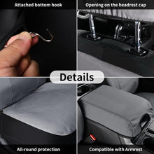Load image into Gallery viewer, Fit 2015-2026 Ford F150, 2017-2026 Ford F250 F350 F450 Coverado Canvas Custom Seat Covers for Front/ Rear Seats