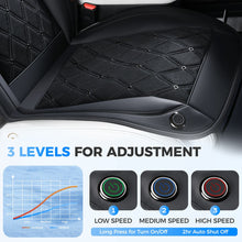 Load image into Gallery viewer, Coverado Cooling Car Seat Cushion Universal Fit Ventilated Seat Cover