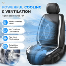Load image into Gallery viewer, Coverado Cooling Car Seat Cushion Universal Fit Ventilated Seat Cover