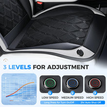 Load image into Gallery viewer, Coverado Cooling Car Seat Cushion Universal Fit Ventilated Seat Cover