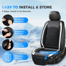 Load image into Gallery viewer, Coverado Cooling Car Seat Cushion Universal Fit Ventilated Seat Cover