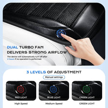 Load image into Gallery viewer, ❄️❄️Coverado Cooling Cushion Dual Fan for Car Seats Ventilated Seat Cover Universal Fit