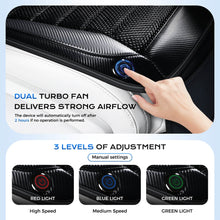 Load image into Gallery viewer, ❄️❄️Coverado Cooling Cushion Dual Fan for Car Seats Ventilated Seat Cover Universal Fit