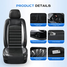Load image into Gallery viewer, ❄️❄️Coverado Cooling Cushion Dual Fan for Car Seats Ventilated Seat Cover Universal Fit