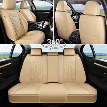 Load image into Gallery viewer, Coverado Quality Leatherette Front and Back Car Seat Covers Universal Fit Seat Protectors