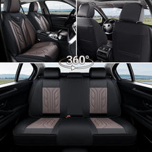 Load image into Gallery viewer, Coverado Quality Leatherette Front and Back Car Seat Covers Universal Fit Seat Protectors