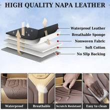 Load image into Gallery viewer, Coverado Quality Leatherette Front and Back Car Seat Covers Universal Fit Seat Protectors