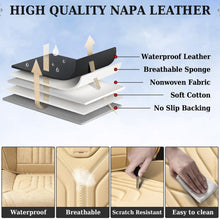 Load image into Gallery viewer, Coverado Quality Leatherette Front and Back Car Seat Covers Universal Fit Seat Protectors