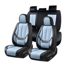 Load image into Gallery viewer, 5 Seats Coverado Car Seat Covers for Cars Front and Rear Full Set with Lumbar Support Premium Leather Waterproof Auto Seat ProtectorsUniversal Fit