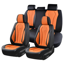 Load image into Gallery viewer, Coverado Front and Back Seat Covers for Cars Premium Leatherette Auto Seat Protectors Water Resistant Universal Fit