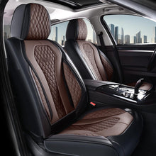 Load image into Gallery viewer, 2 Seats Coverado Front Driver Passenger Premium Leather Front Car Seat Covers Water Resistant Luxury Auto Seat Protectors Universal Fit