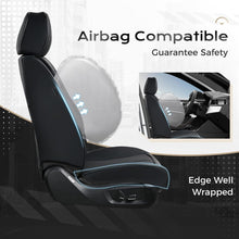 Load image into Gallery viewer, 5 Seats Coverado Auto Seat Covers with Lumbar Support Premium Leather Seat Covers Full Set Protector for Cars Universal Fit