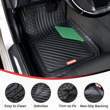 Load image into Gallery viewer, Coverado Universal Floor Mats for Cars Easy-Clean Waterproof PVC