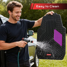 Load image into Gallery viewer, Coverado Universal Floor Mats for Cars Easy-Clean Waterproof PVC